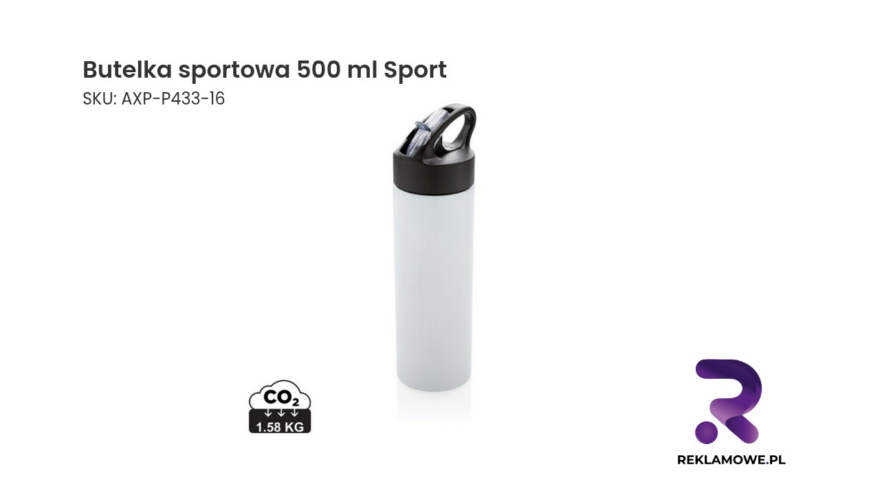 Butelka sportowa 500 ml idealna do ćwiczeń