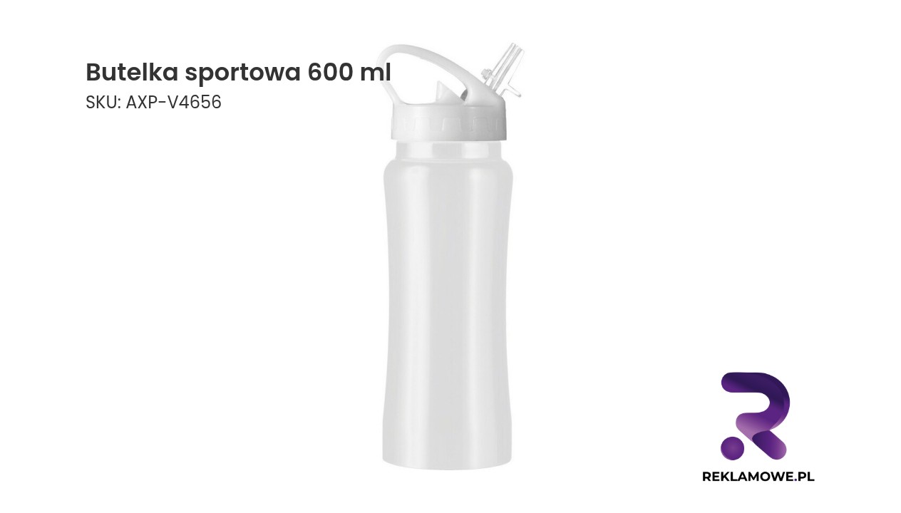 Butelka sportowa 600 ml Butelka sportowa o pojemności 600 ml