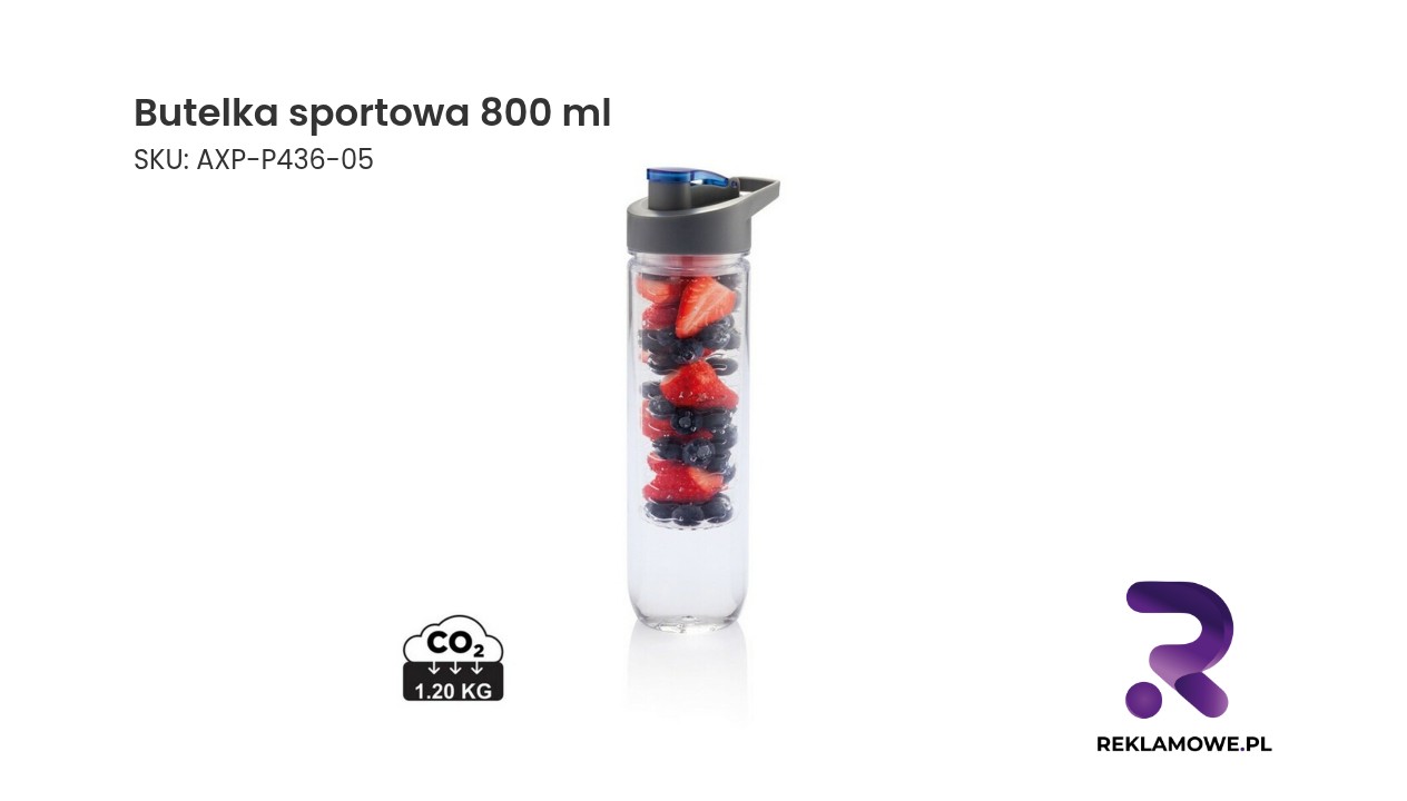 Butelka sportowa o pojemności 800 ml