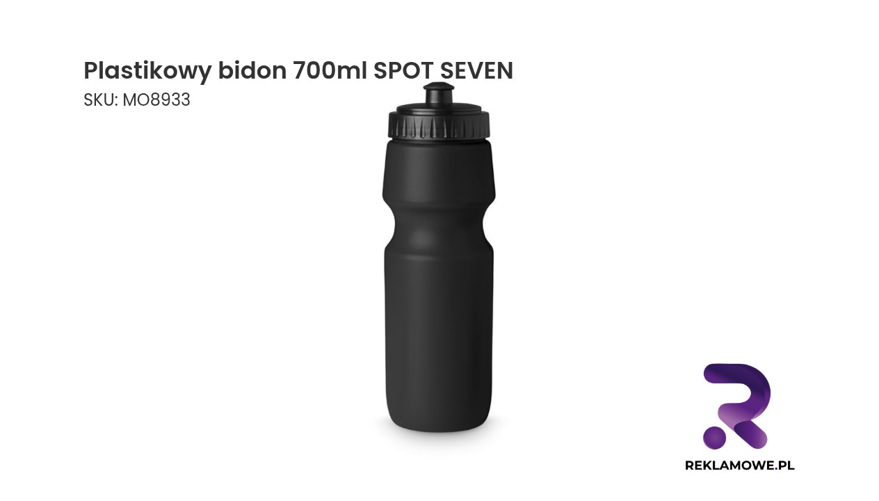 Plastikowy bidon na wodę SPOT SEVEN o pojemności 700ml