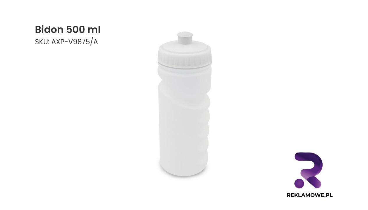 Bidon 500 ml - praktyczny bidon na napoje