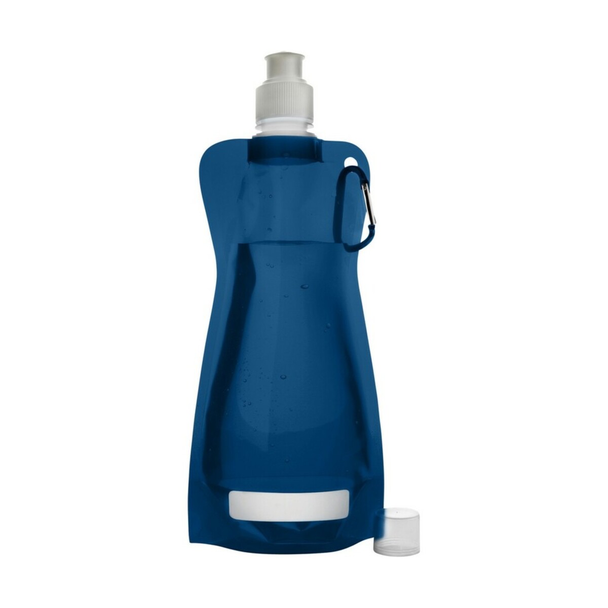 Składany bidon 420 ml z karabińczykiem V6503-02_AAA01
