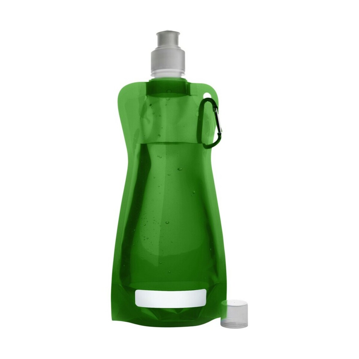 Składany bidon 420 ml z karabińczykiem V6503-02_AAA01