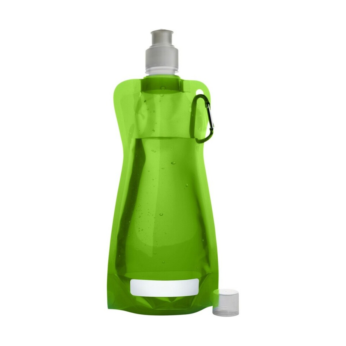 Składany bidon 420 ml z karabińczykiem V6503-02_AAA01