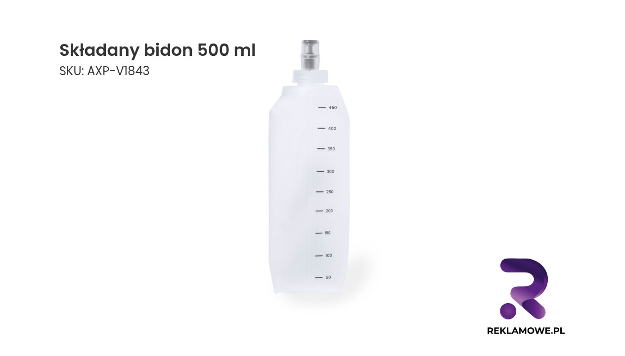Składany bidon o pojemności 500 ml